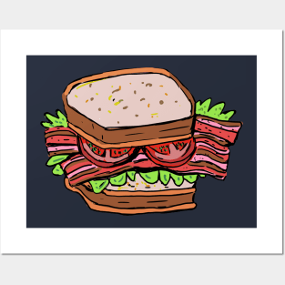 BLT Sandwich Posters and Art